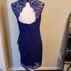 Cobalt blue party or special occasion dress.